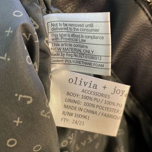 Black Olivia + Joy Bag Tassel Duffle Bag - Picture 5 of 5